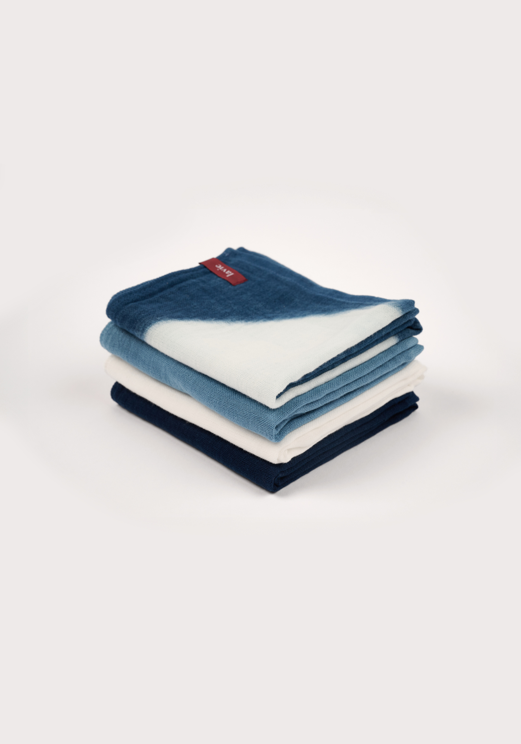 Lavie Serviette Sora White/Indigo