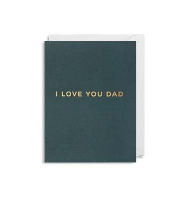 I Love You Dad Navy