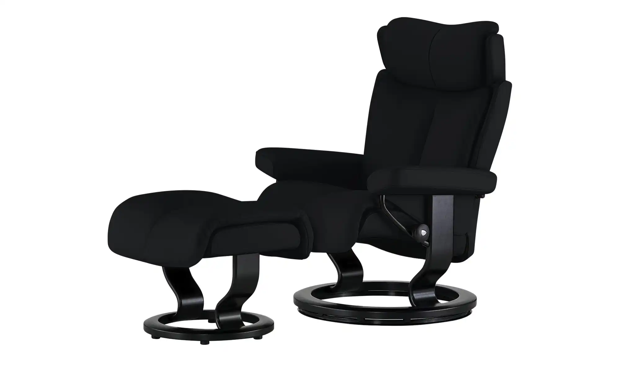Stressless Relaxsessel mit Hocker Leder Magic M