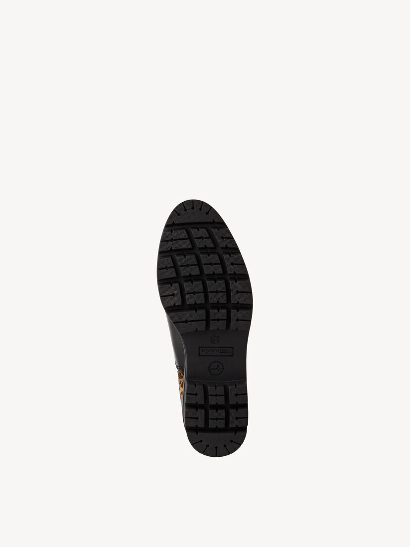 Leren Chelseaboot - zwart