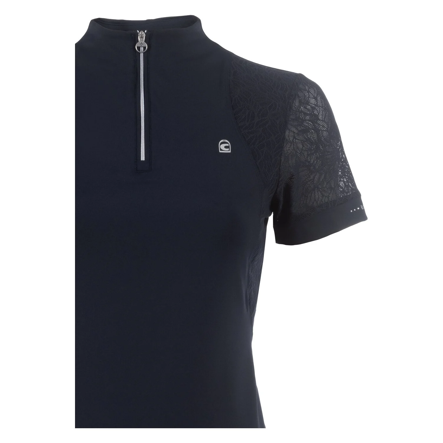 Cavallo Trainingsshirt CAVAL LACE HALFZIP SHIRT - darkblue