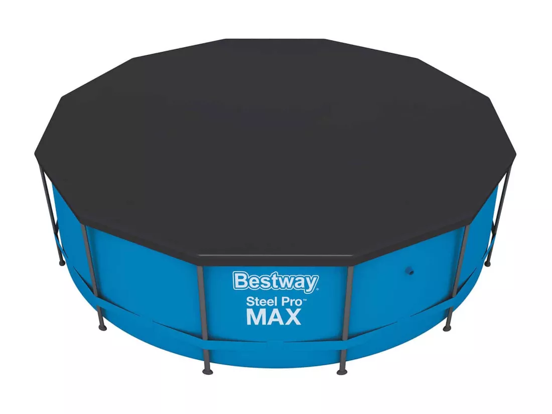 Bâche de protection 4 saisons pour piscine tubulaire ronde Ø 3,60 m ou Ø 3,66 m - Bestway