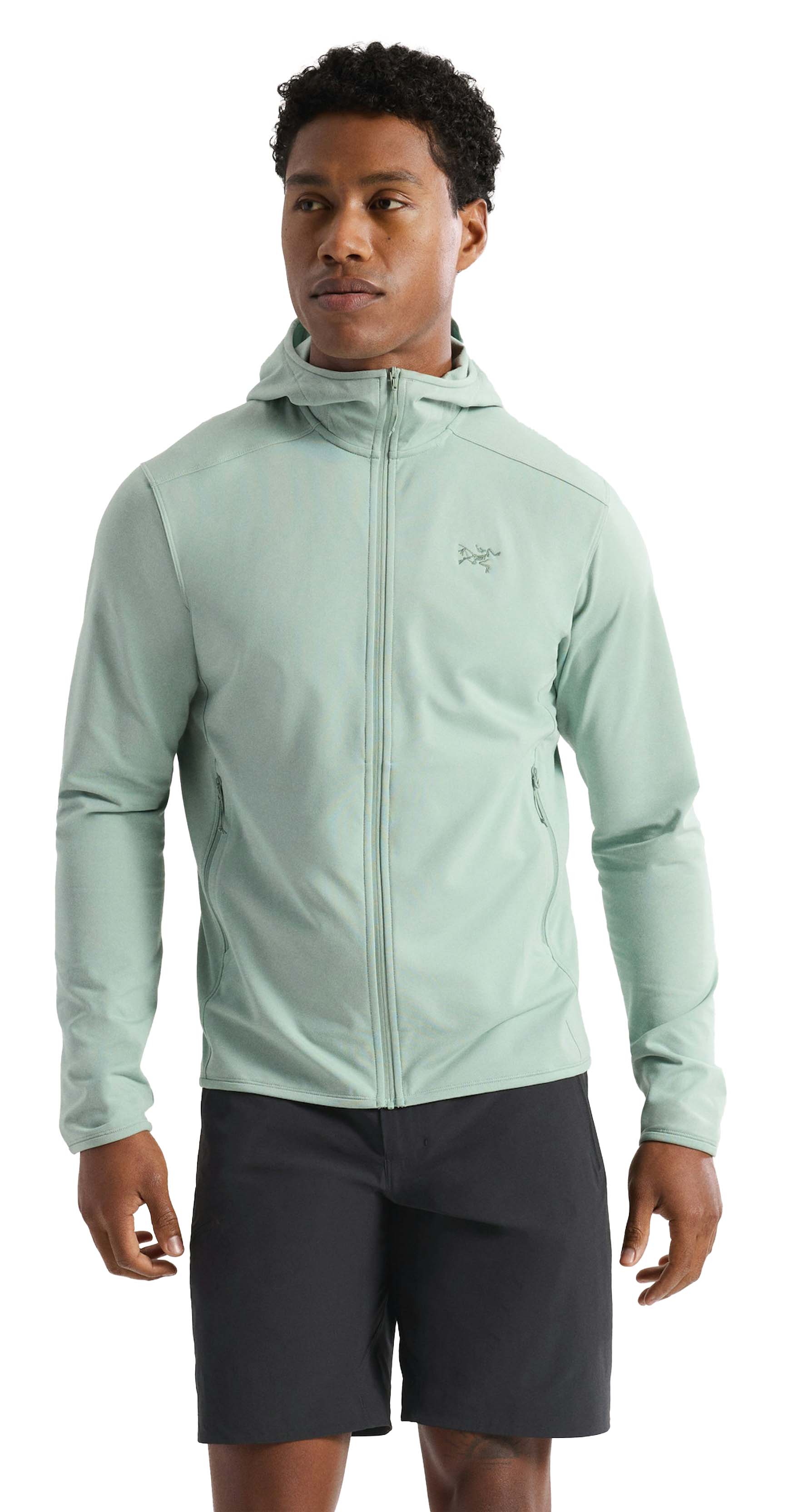 Kyanite Lightweight Hoody Herre Stone Green