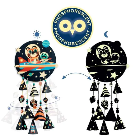 Djeco DIY: Windspiel Stars