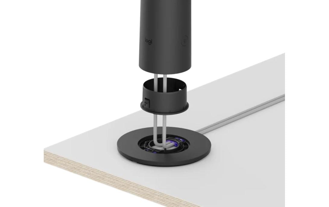 Tischkamera Sight, 4K 60 fps, Graphite<br>Tischkamera mit intelligentem Framing für mehrere Teilnehmer. Die beste Sicht auf den Konferenzraum – egal, wo Sie sind