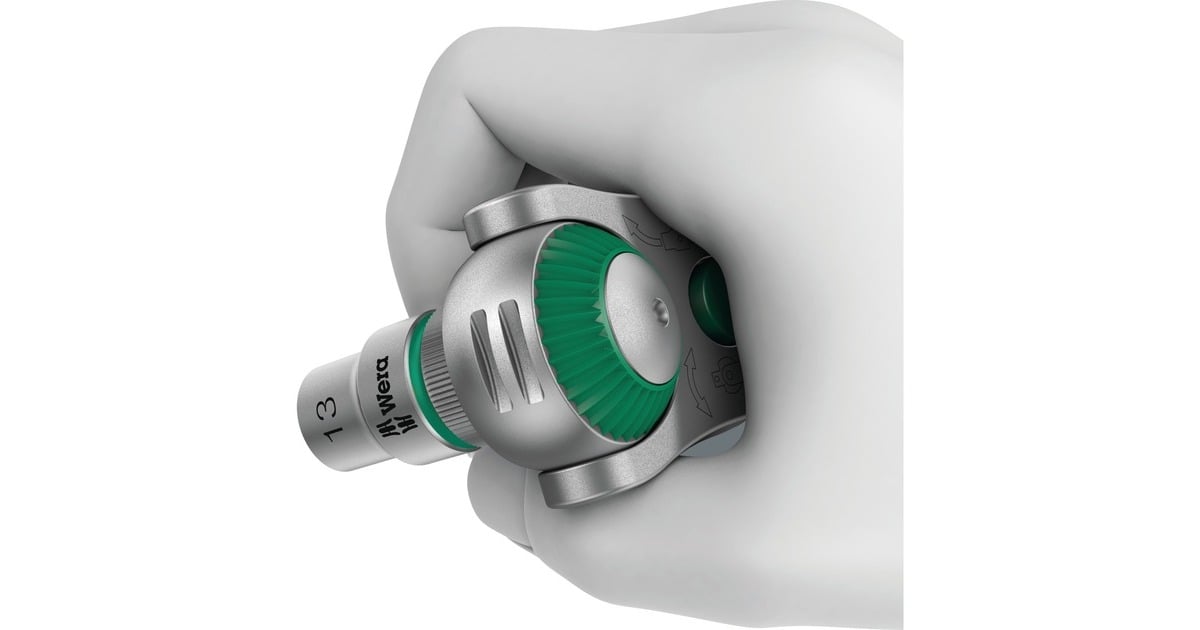 Wera8100 SC 6 Zyklop Speed-ratelset, 1/2