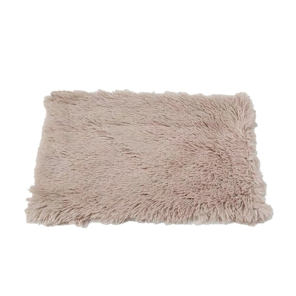 (Gr. L) 95x70cm Gemütliche Haustier Kuschel Decke für Hunde / Katzen - Braun