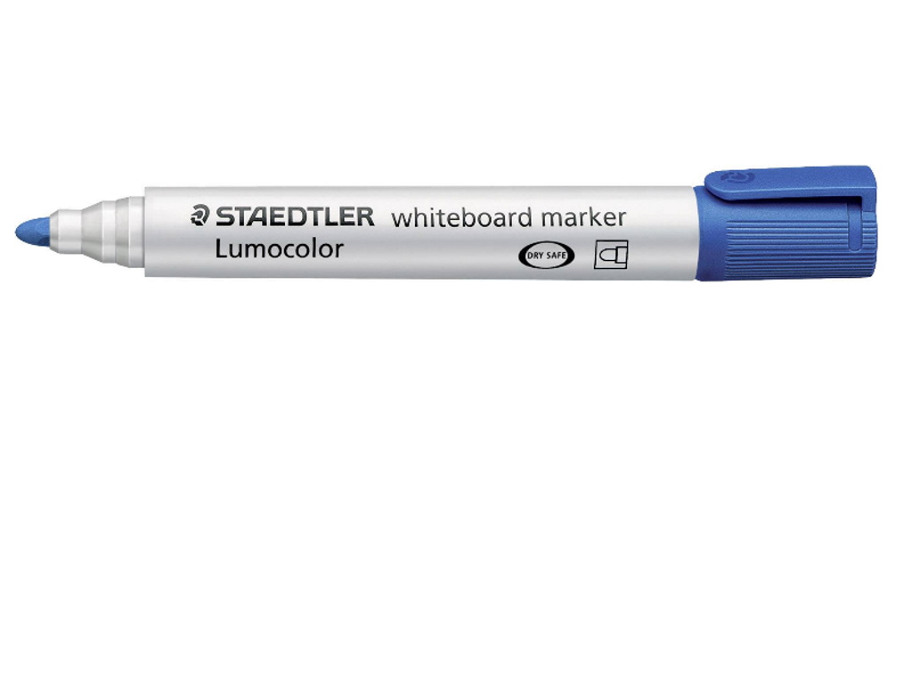 MARCADOR PARA QUADRO BRANCO LUMOCOLOR STAEDTLER AZUL