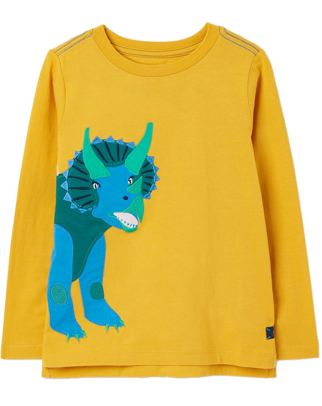 Langarmshirt DINO JACK in gelb