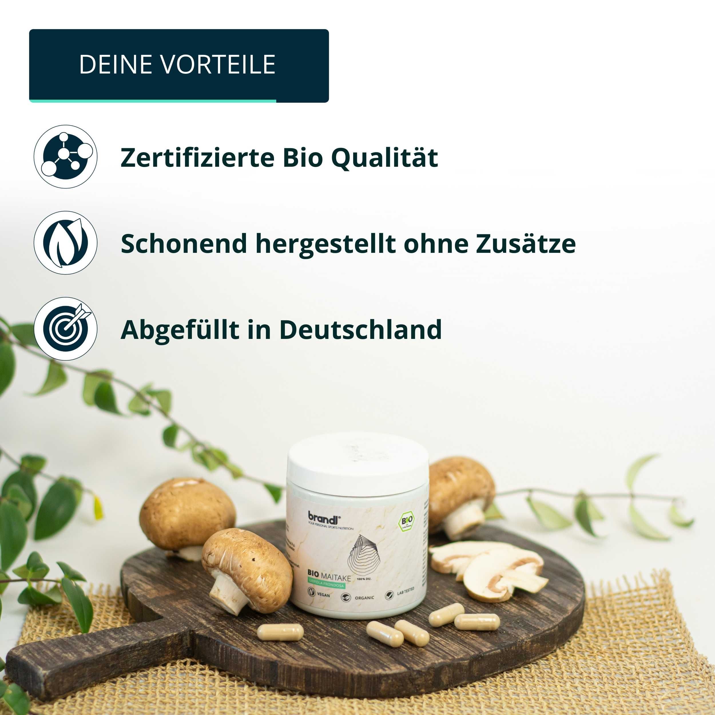 brandl® Bio Maitake Pilz Vitalpilz