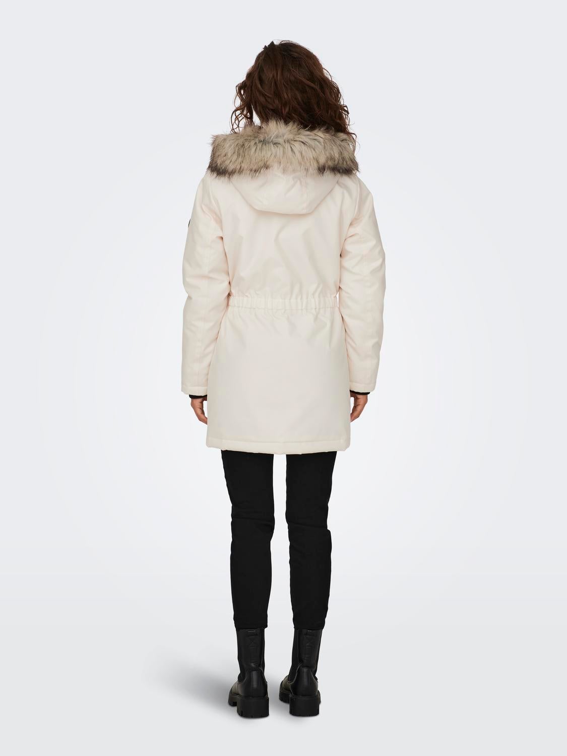 ONLIRIS Langer Parka Eggnog