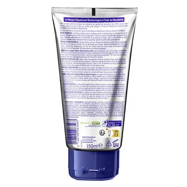 Biorene Soin Masque Déjaunissant 150ml