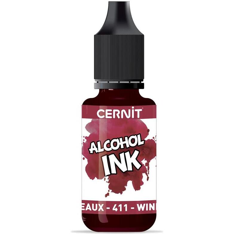 Cernit encre à l'alcool 20 ml Bordeaux - Bordeaux