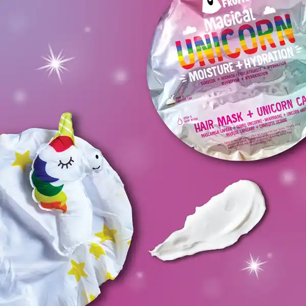 Unicorn Hair Mask + Cap