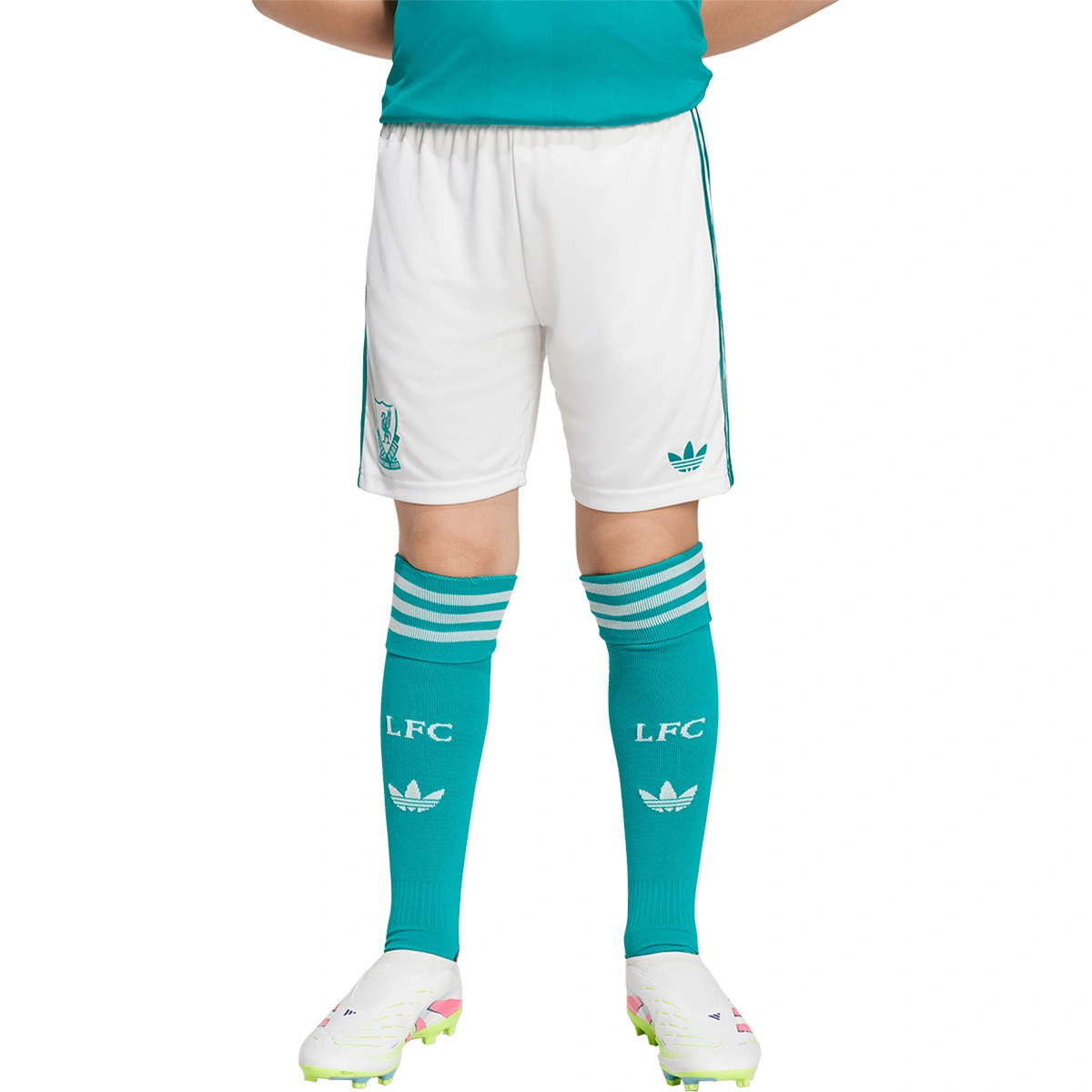 Calções adidas Liverpool FC Terceiro Equipamento 2025-2026 Criança