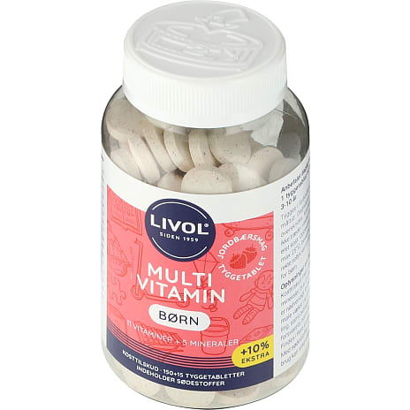 Multivitamin m. jordbærsmag