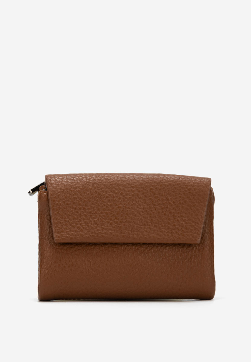 Portefeuille femme brune Izelya