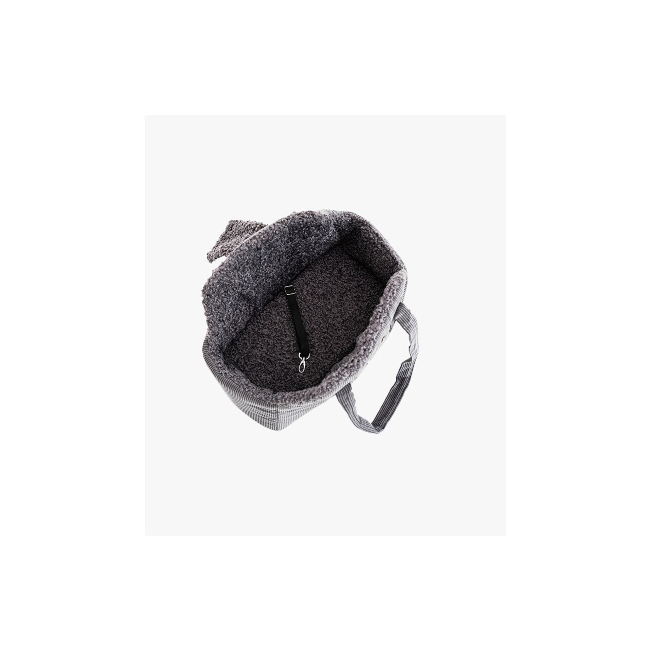 PET & Co. Pet & Co Hundetasche Lucky Luxus grau/ grau
