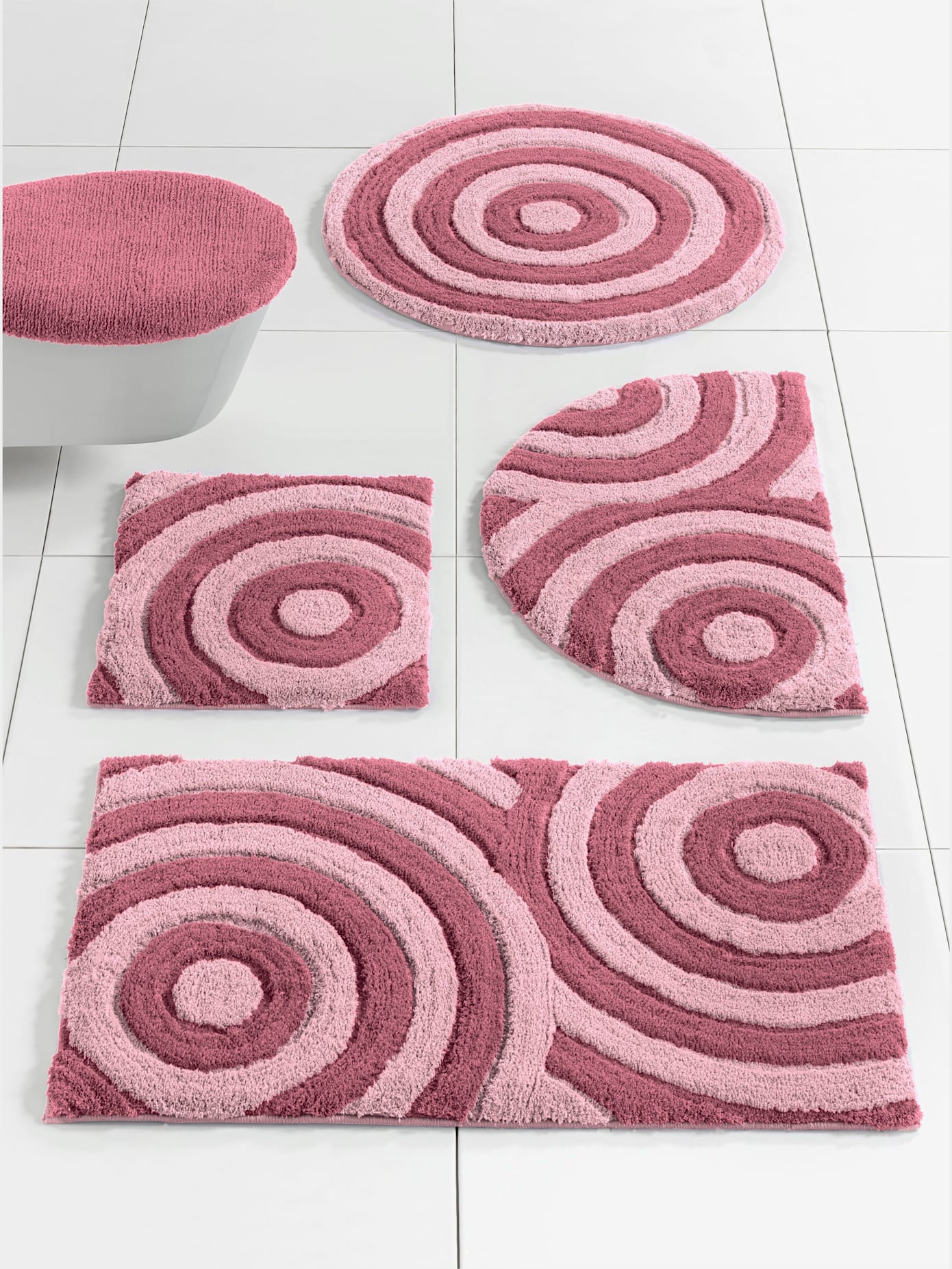 Tapis de bain polyester facile à entretenir
