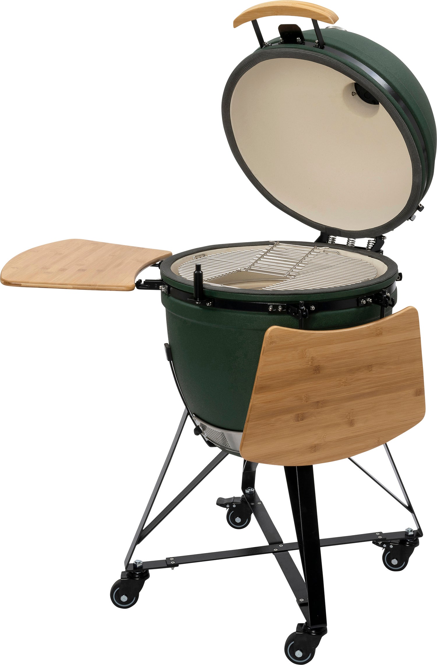 Intratuin kamado barbecue Urban Chef Large groen D 59 H 133 cm