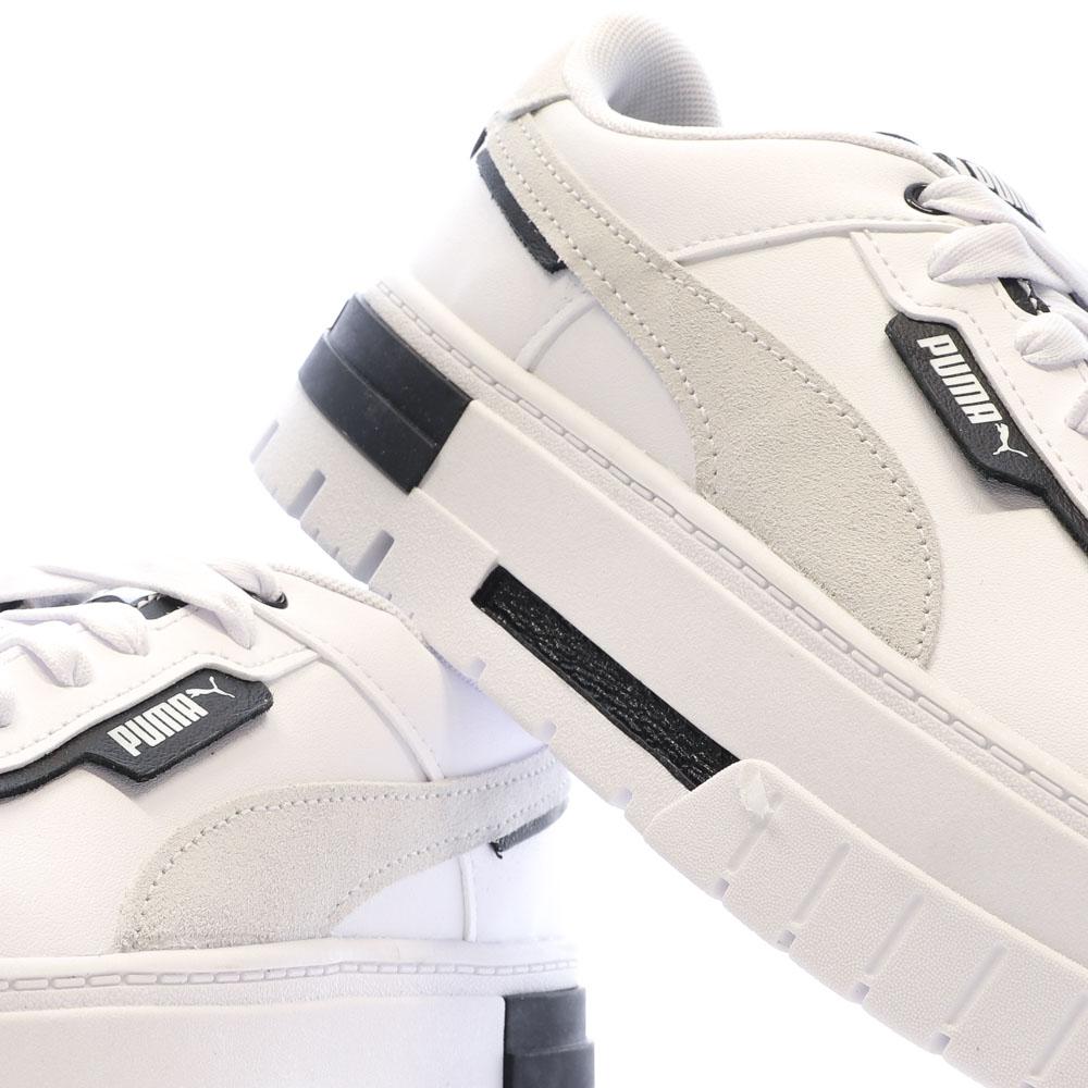 Puma Baskets Blanches/Grises Femme Puma Mayze Crashed