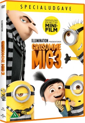 Grusomme Mig 3 / Despicable Me 3 - DVD