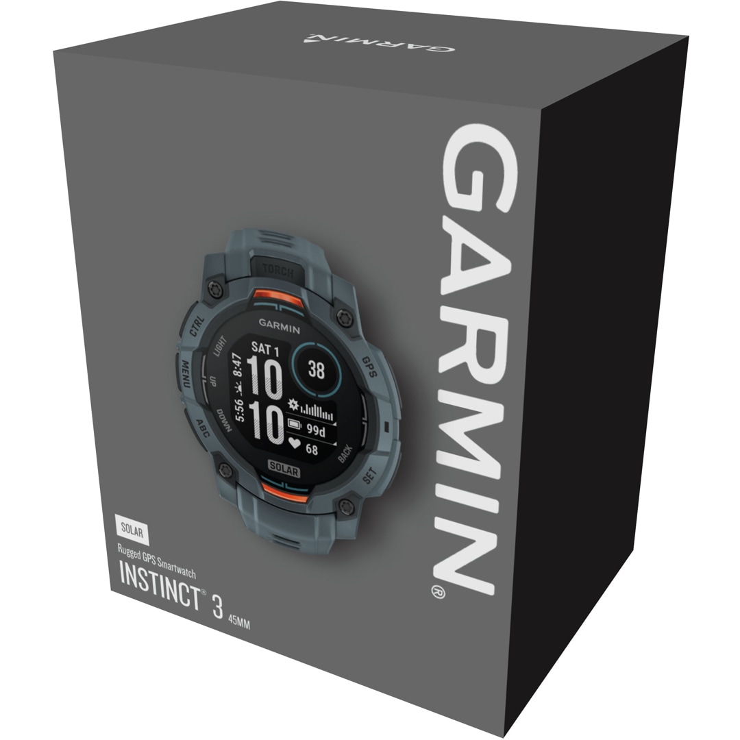 Garmin Instinct 3 – 50mm SOLAR Schwarz