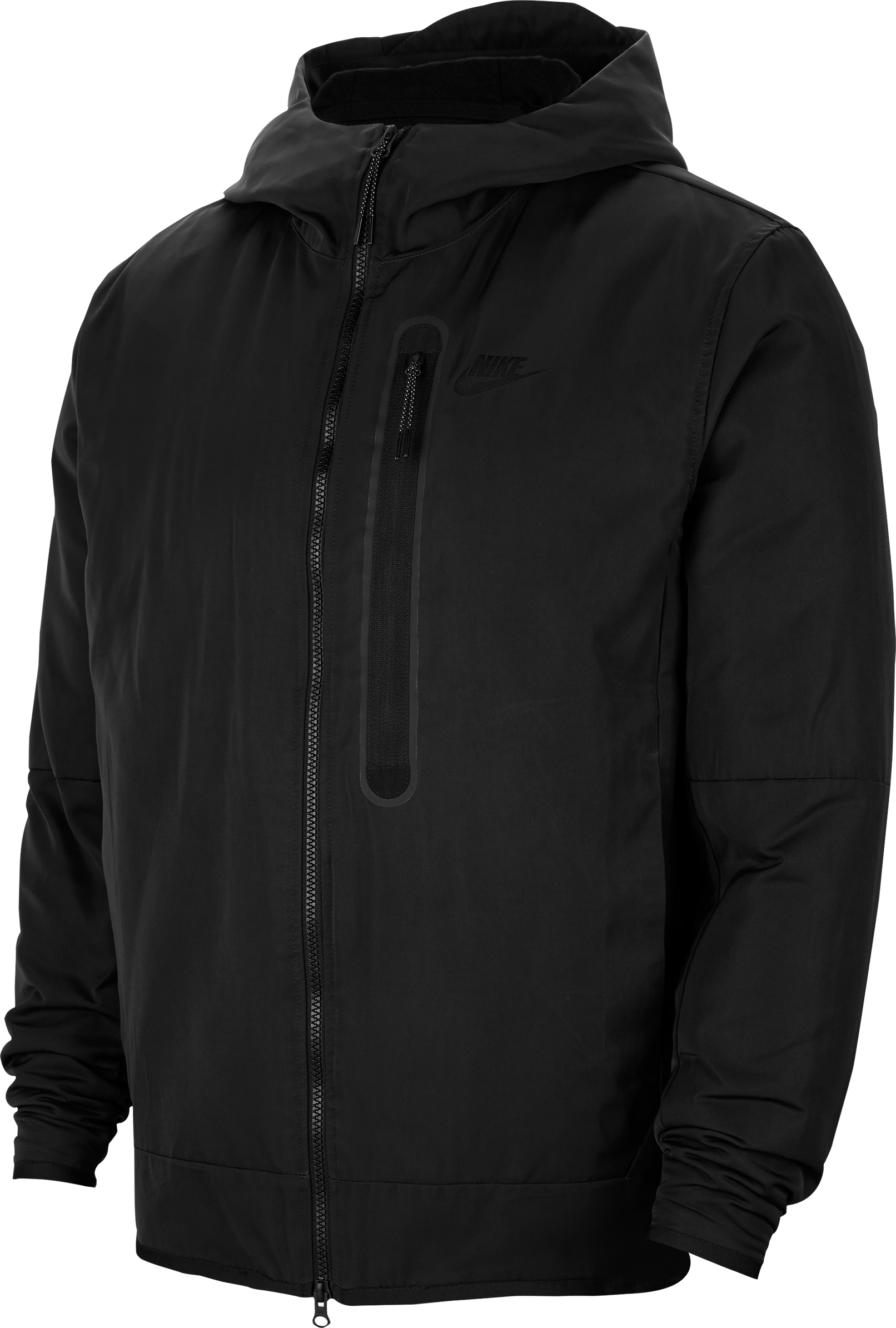 Nike Woven Kapuzenjacke Schwarz F010
