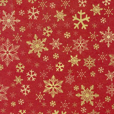 Rouleau papier cadeau kraft 0,7 x 50 m 65g imprimé Noël - Viquel