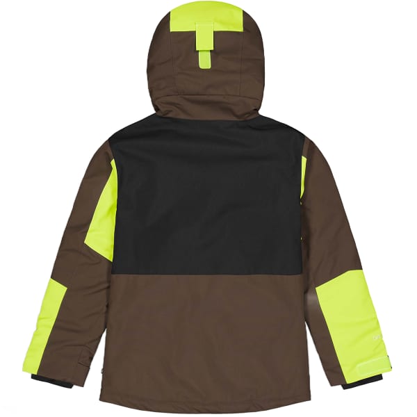 Veste de ski PICTURE STONY JKT JR CHICORY COFFEE ACIDLIME