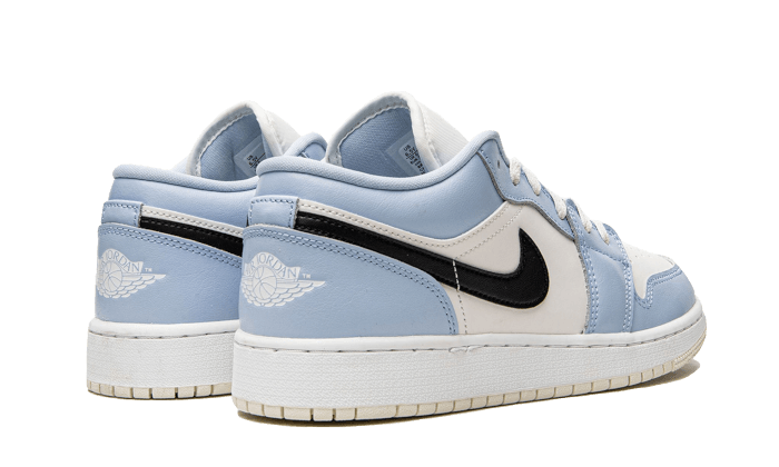 Air Jordan 1 Low Ice Blue Black - 48h Delivery