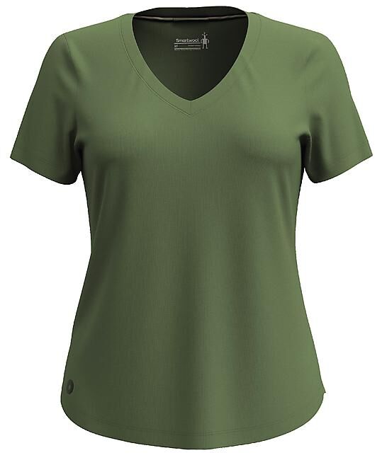SMARTWOOL - T-SHIRT MC WOMENS ACTIVE ULTRALIGHT V NECK