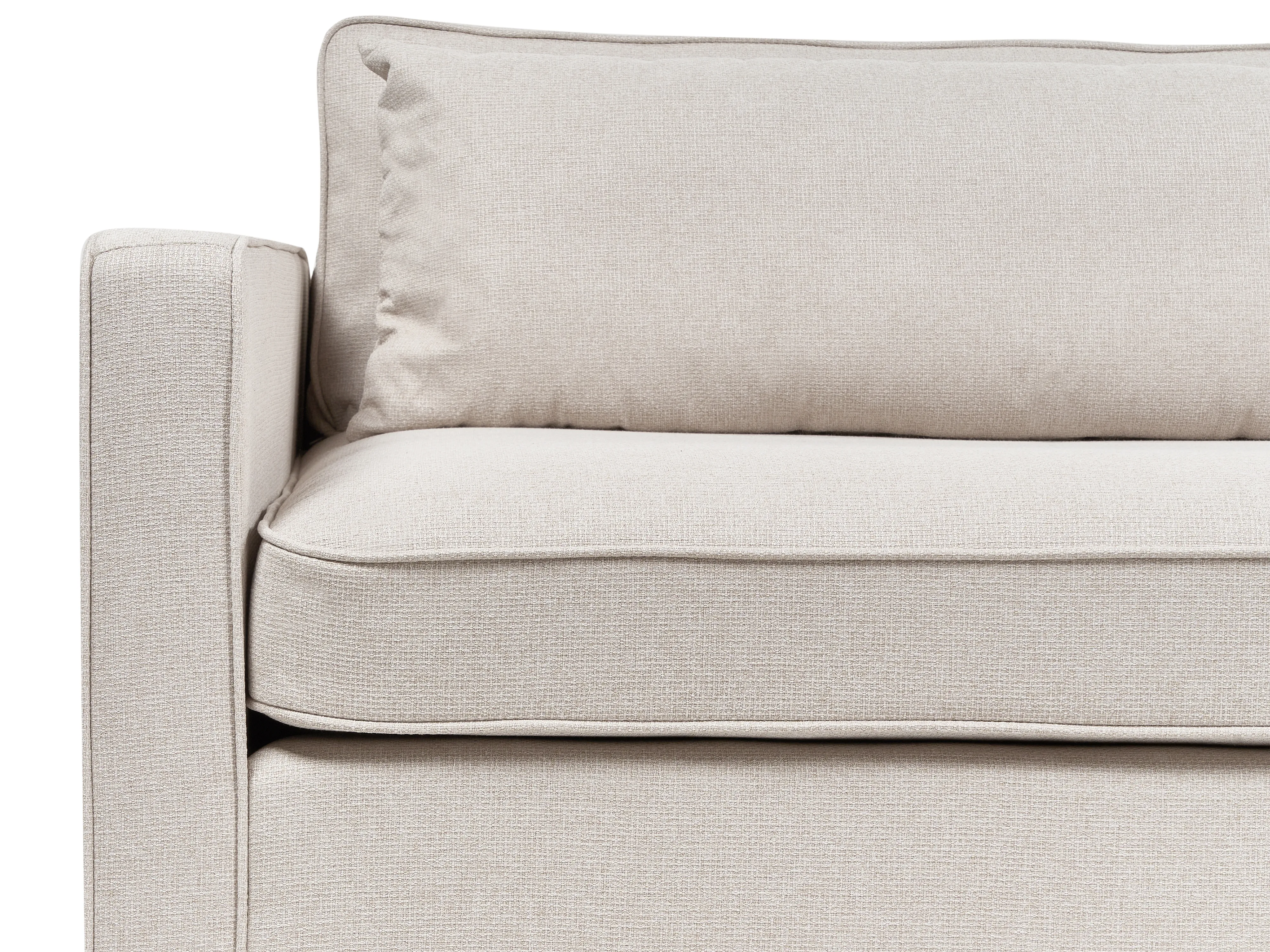 Bank 3-zits VINSTRA Stof Beige