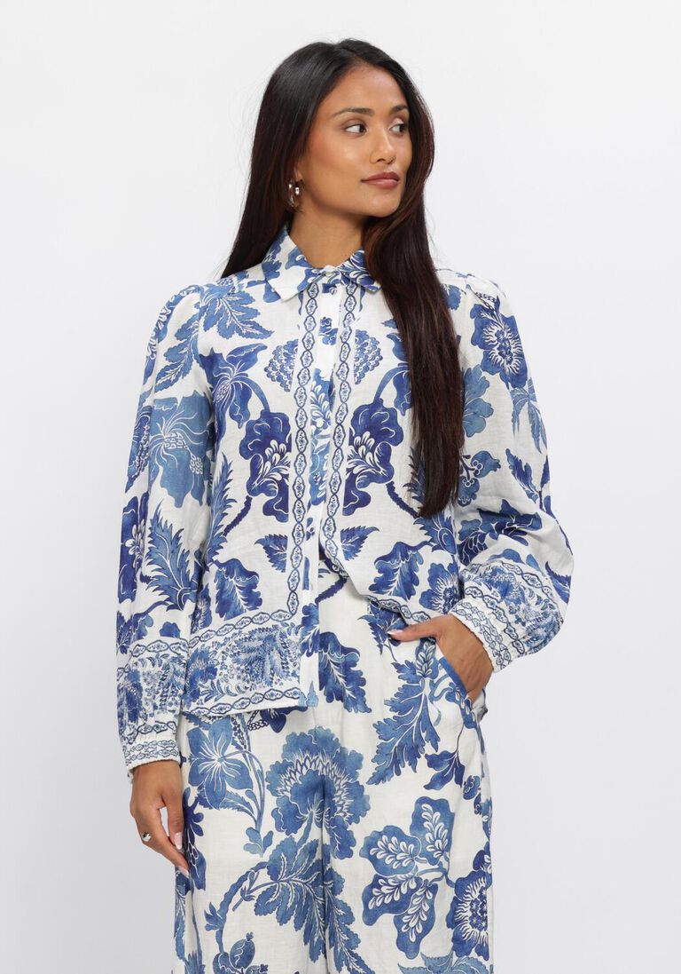 witte dea kudibal blouses slomadea ns-shirt with balloon sleeves