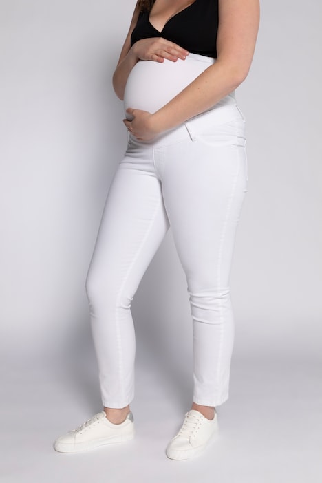 Bellieva-Jeggings, schmale Passform, Biobaumwolle, GOTS