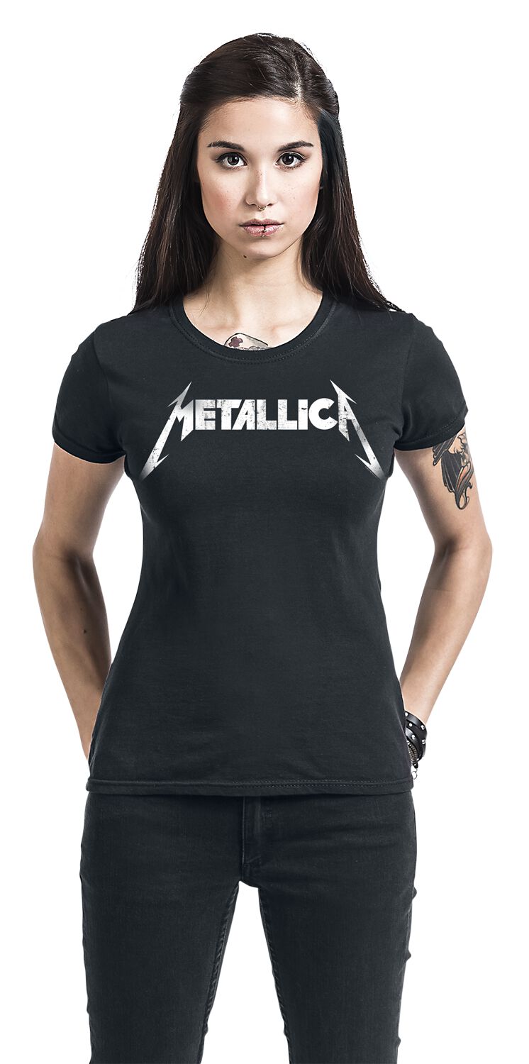 Logo Texturé | Metallica T-Shirt Manches courtes