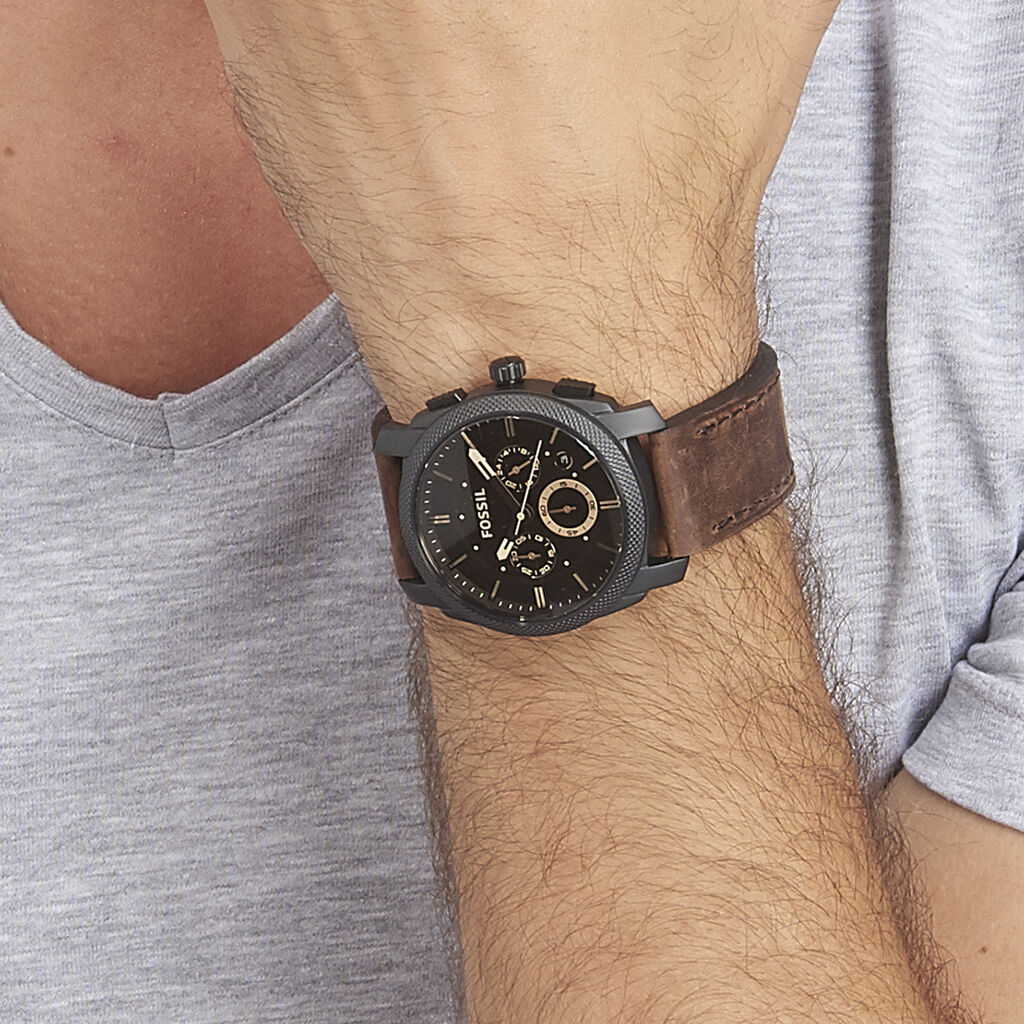 Montre Fossil Machine Marron