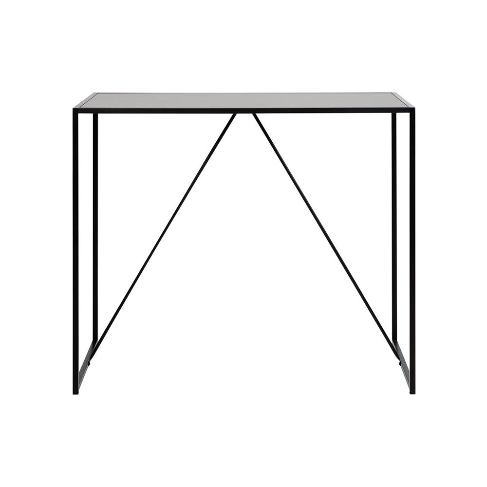 Industriële bartafel Vic Zwart