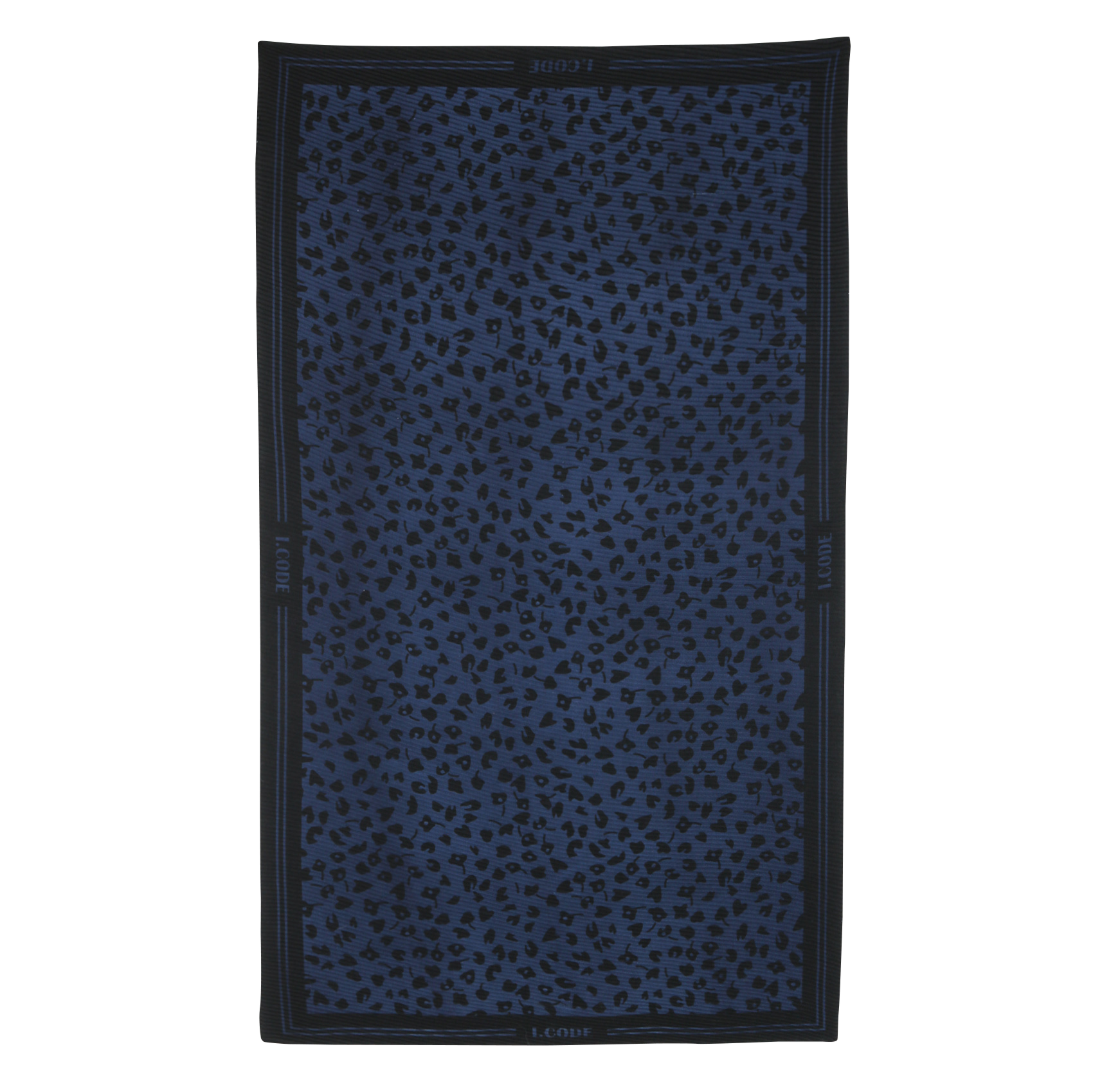 Foulard imprimé | Bleu