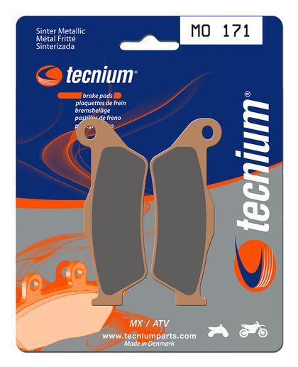 Plaquettes de freins Tecnium MX/Quad métal fritté - MO171