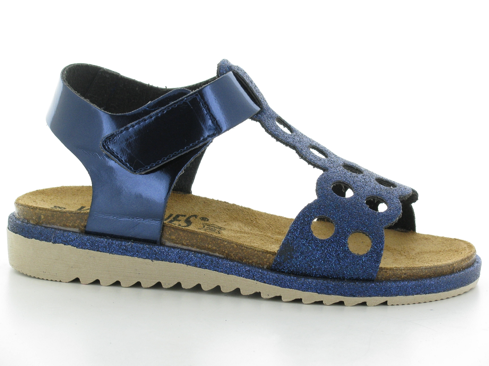 K. daques-ZAFIR Cuir Marine