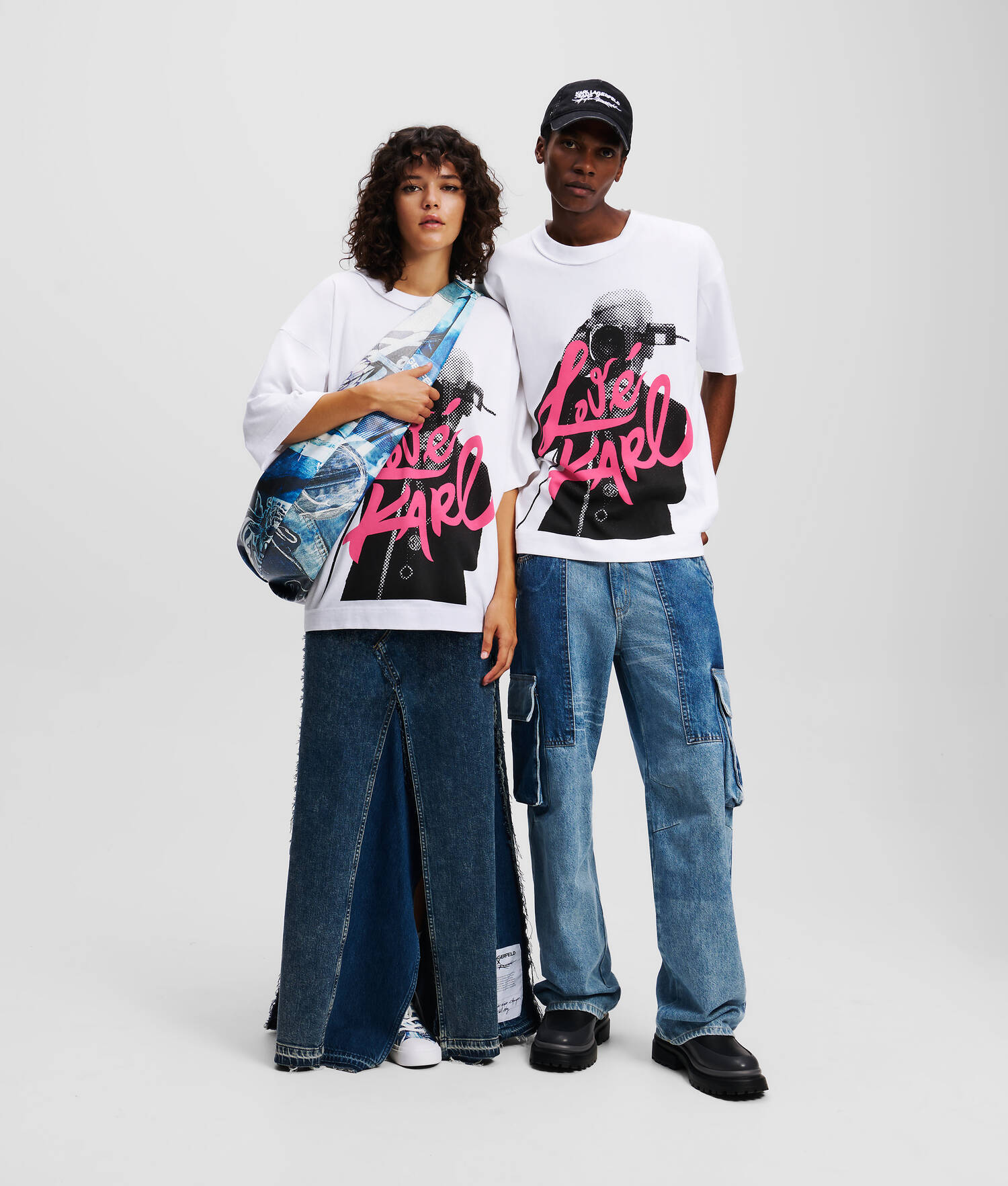 T-SHIRT IMPRIMÉ KLJ X ATELIER RESERVÉ - Blanc