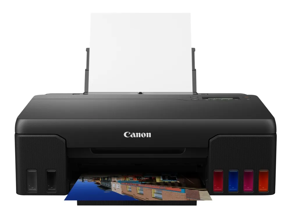 Canon PIXMA G540 - Printer - farve - blækprinter - kan genopfyldes - A4/Legal - op til 3.9 ipm (mono) / op til 3.9 ipm (farve) - kapacitet: 100 ark - USB 2.0, Wi-Fi(n)
