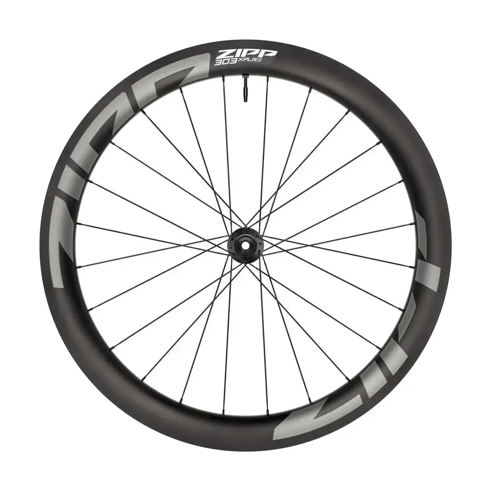Zipp 303 XPLR S A1 Tubeless Disc Carbon Voorwiel Zwart