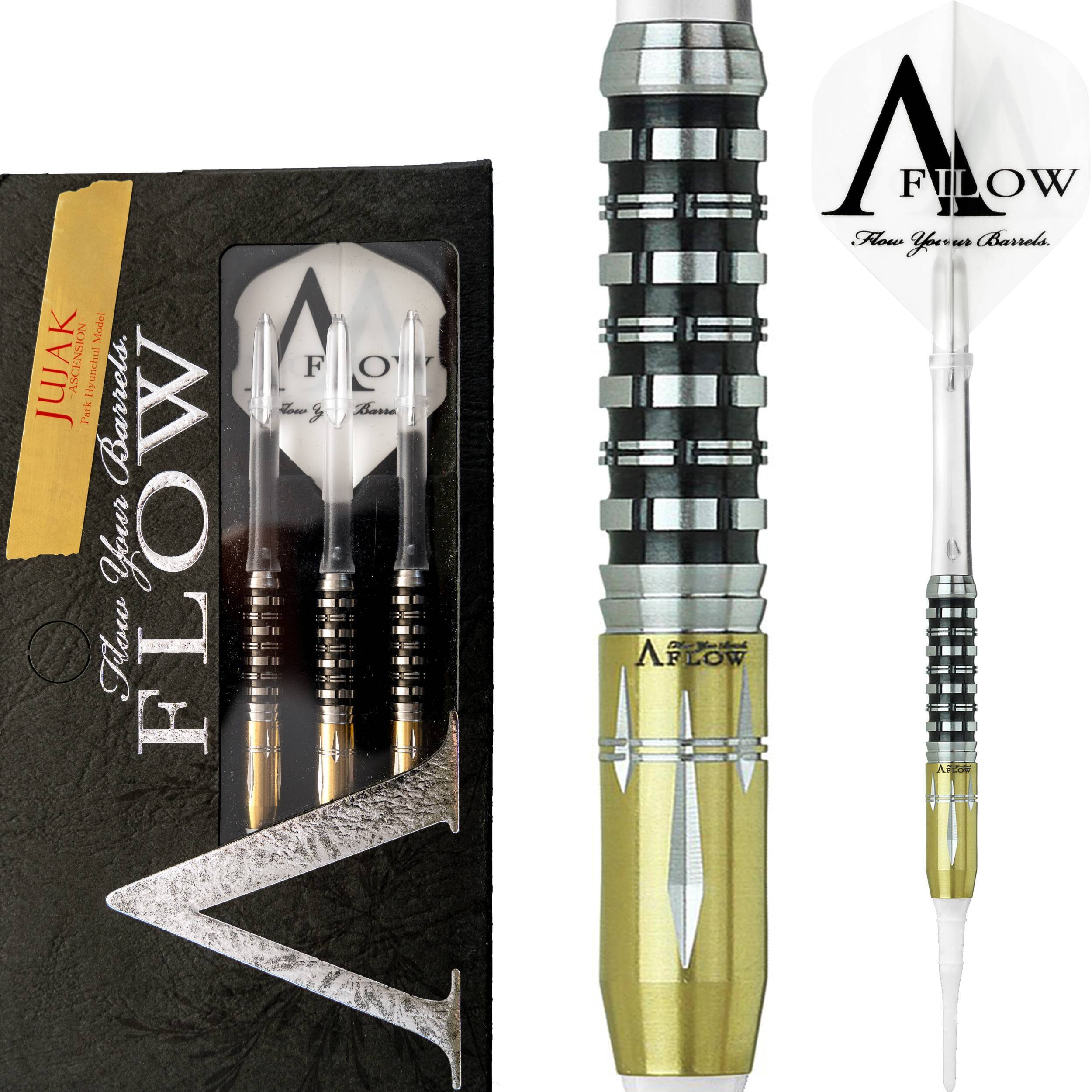Dynasty - A-Flow Black Line - Park Hyunchul Gold - Softdart