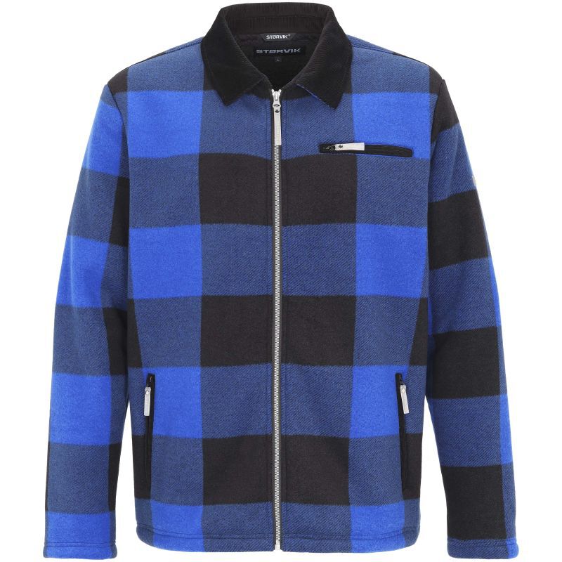 Storvik London - Thermo Fleecevest - Blauw - 2XL