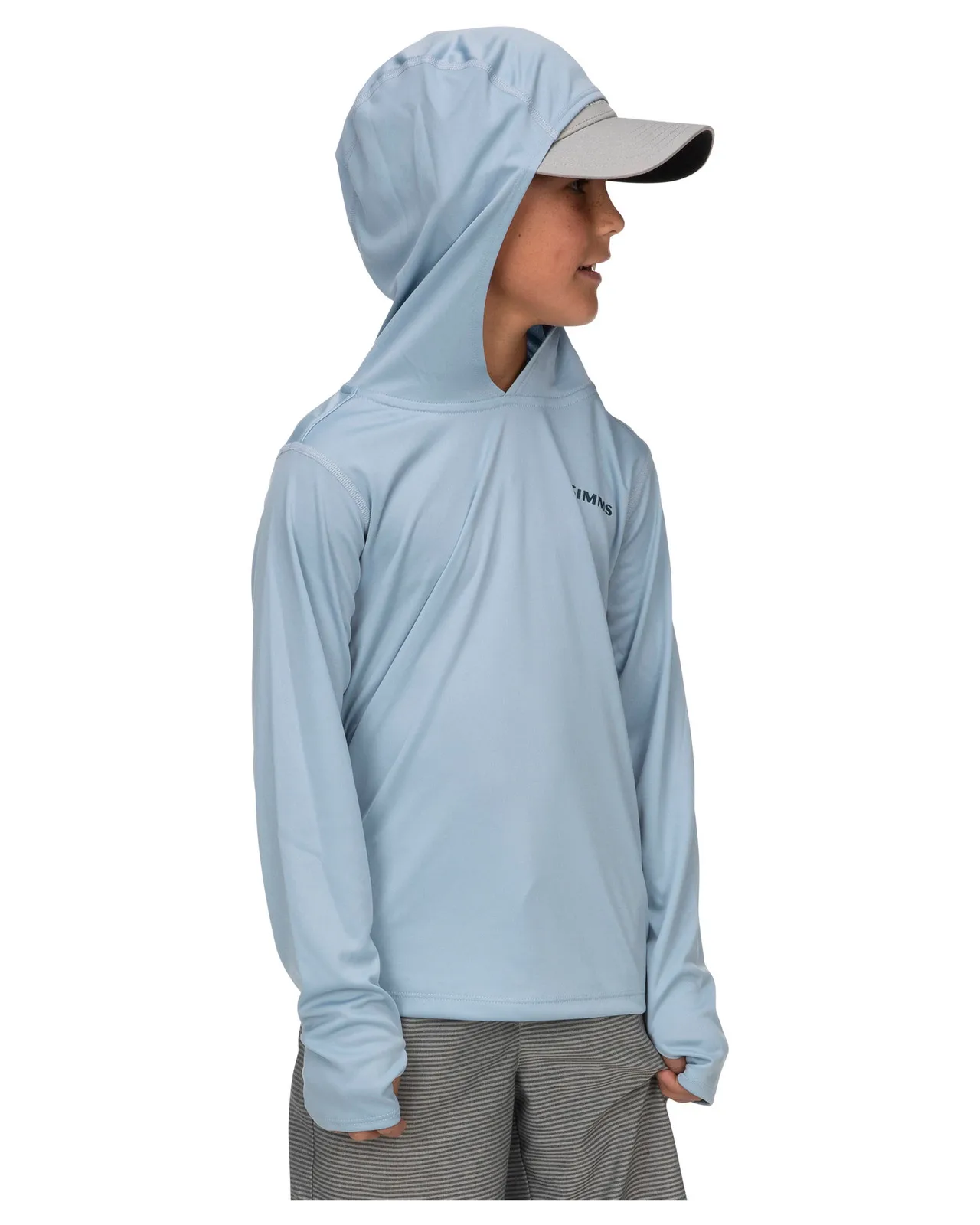 Simms Simms Kid'S Solar Tech Hoody Shirt Sterling