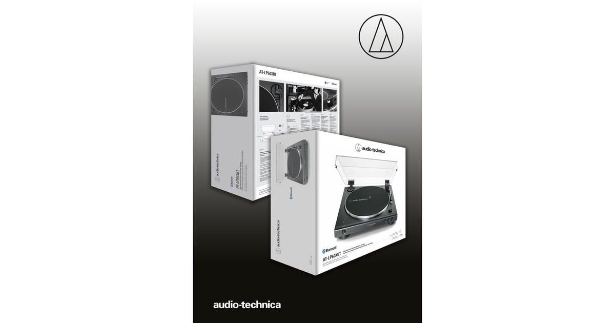 Audio-TechnicaAT-LP60XBT Platenspeler   (Zwart, Bluetooth)