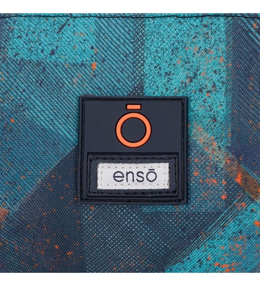 Mochila Enso Try Harder com Rodízios, Azul