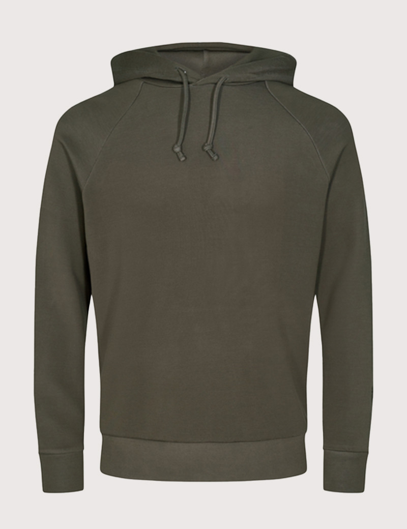 MOS MOSH SWEAT HOMME CAPUCHE ABEL KAKI FONCÉ